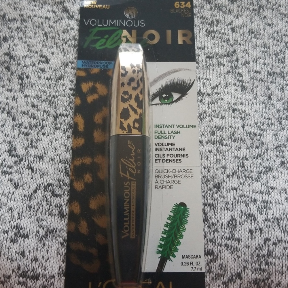L'oreal voluminous  feline noir mascara